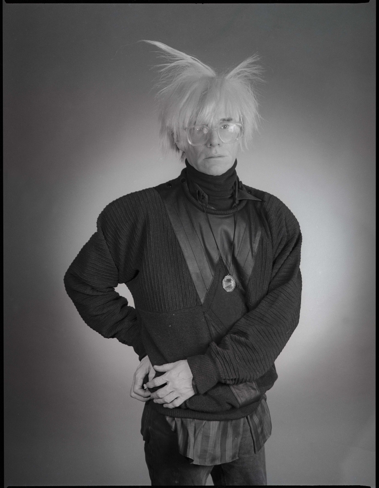 Resurfaced pictures from Andy Warhol’s modelling portfolio