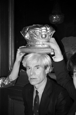 Andy Warhol Being Crowned Regine&#039;s, Paris, 1982