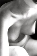 Untitled (Nude Leaning Forward), 1995, 14 x 11 Silver Gelatin Photograph, Ed. 25