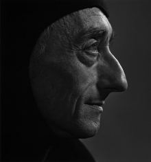 Jacques Cousteau, 1972, 20 x 16 Silver Gelatin Photograph