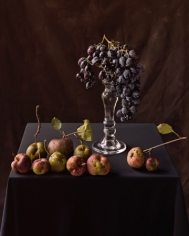 Apples and Grapes, 2006, 36-1/2 x 30-1/4 Color Archival Pigment Print, Ed. 10