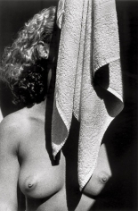 Untitled (MJ in Front of Towel), 1985, 14 x 11 Silver Gelatin Photograph, Ed. 25