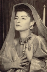 Juliet (With Veil), c. Late 1940s, 5-1/2 x 3-1/2 Silver Gelatin Photograph
