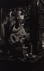 &quot;Ling Rinpoche&quot;, Dharamsala, 1987, 16-3/8 x 11 Platinum Photograph, Ed. 25