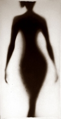 Osmosis, Untitled #0305665, 40 x 20 Silver Gelatin Photograph, Copper, and Glass, Ed. 10