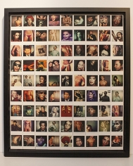 Portraits of an Era, Polaroid Collage #1 (81 Portraits), 1975-1984