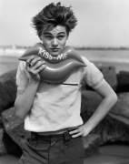 Leonardo DiCaprio, Coney Island, NY, 1994 (93475-45-11), Silver Gelatin Photograph