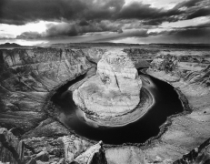 Horseshoe Bend of the Colorado River, 1994, 22 x 28 Inches, Silver Gelatin Photograph