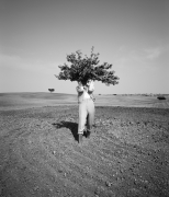 Man Acting as a Tree, Portugal, 1992, Archival Pigment Print
