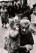 La Nonna, Naples, 1961, 11-9/16 x 8 Vintage Silver Gelatin Photograph