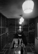 Alfred Hitchcock (In Wine Cellar), c. 1960s