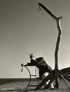 Mise en scene with George Hoyningen-Huene, Glyphada, 1939, 40cm x 30cm Silver Gelatin Photograph