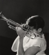 Chet Baker, New York City, 1956, 14 x 11 Silver Gelatin Photograph