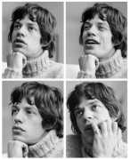 Mick Jagger, four portraits, London, May 1966, C-Print