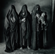 Three Moroccan Women and a Baby, Morocco, 1971, Silver Gelatin Photograph, Ed. of 14