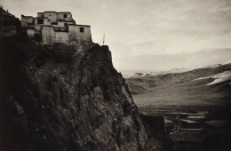 Shekar Monastery and Valley, Tibet, 1993, 11-1/8 x 16-3/4 Platinum Photograph, Ed. 25