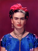 Frida Kahlo in Blue Silk Dress, 1939, 22 x 18 Carbon Pigment Print, Ed. 30
