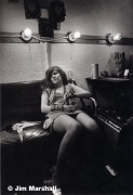 Janis Joplin (Feeling Lousy Backstage at Winterland), San Francisco, 1967, 14 x 11 Silver Gelatin Photograph