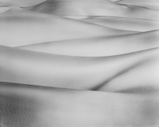 Silver Sunlit Dunes, 2003, 22 x 28 Inches, Silver Gelatin Photograph