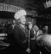 Portrait of Ella Fitzgerald, Dizzy Gillespie, Ray Brown, Milt (Milton) Jackson, and Timmie Rosenkrantz, Downbeat, New York, NY, c. September 1947, 14 x 11 Silver Gelatin Photograph