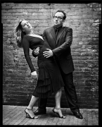 Diana Krall and Elvis Costello, New York, NY, 2003, Archival Pigment Print