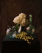 Italian Glass with Grapes, 2007, 36-1/2 x 30-1/4 Color Archival Pigment Print, Ed. 10