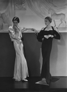 Jeanne Salmond and Mlle Boecler, Evening Wear by Lanvin, 1934, 20 x 16 Platinum Palladium on 24 x 20 Paper, Ed. 27