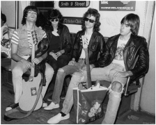 Ramones, Subway, New York City, 1975, Silver Gelatin Photograph