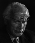 Carl Jung, 1958, 20 x 16 Silver Gelatin Photograph