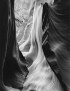 Wall with Two Ridges, Lower Antelope Canyon, 1983, Silver Gelatin Photograph