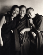 &quot;Three Nuns&quot;, India, 1996, 15-1/2 x 11-3/4 Platinum Photograph, Ed. 25