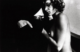 Untitled (Woman Feeling Man), 1974, 11 x 14 Silver Gelatin Photograph, Ed. 25