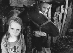 Children with Blind Horse, 2008