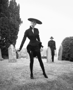Model Watched in Cemetery, England,&nbsp;1995, Archival Pigment Print
