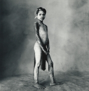 Child Painted White, New Guinea, 1970, Silver Gelatin Photograph, Ed. of 11