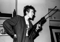 John Lydon with gun London 1981, 16 x 20 inches - Archival Pigment Print - Edition of 50