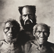 Father, Son and Grandfather, New Guinea, 1970, Platinum Palladium Photograph, Ed. of 19