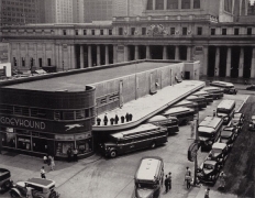 Greyhound Bus Terminal, New York, 1936
