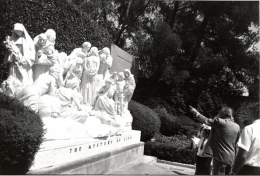 Forest Lawn Cemetery, Los Angeles, 1964, 11 x 14 Silver Gelatin Photograph