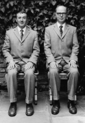 Gilbert and George, London, 1990, 10 x 8 Silver Gelatin Photograph