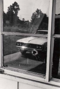 The bullet hole in Medgar Ever’s home where he was assassinated in Jackson, Mississippi, June, 1963
