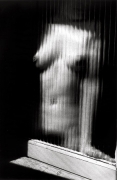 Untitled (Nude Through Ribbed Glass), 1987, 14 x 11 Silver Gelatin Photograph, Ed. 25