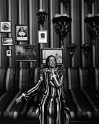 Diana Vreeland, 1974&nbsp;, Vintage Silver Gelatin Photograph Mounted to Board