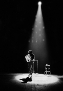 Bob Dylan In Spotlight, Princeton, NJ, 1964, Silver Gelatin Photograph
