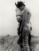 Justin, a Boy from Austin and His Horse, Virginia Beach, Virginia, 2006, Silver Gelatin Photograph, Ed. of 15
