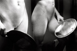 Untitled (Twins with Mirrors), 1974, 11 x 14 Silver Gelatin Photograph, Ed. 25