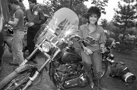 Elizabeth Taylor, Far Hills, New Jersey, 1988