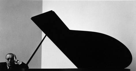 Igor Stravinsky, New York City,&nbsp;1946, Silver Gelatin&nbsp;Photograph