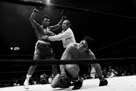 Muhammad Ali vs. Oscar Bonavena, December, 1970, 16 x 20 Silver Gelatin Photograph, Ed. 150