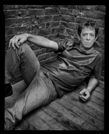 Lou Reed, New York, NY, 2004, 20 x 16 inches, Silver Gelatin Photograph, Ed. of 25